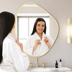 WallBeyond Asymmetrical Mirror, Irregular Wall Mirror - Image 5