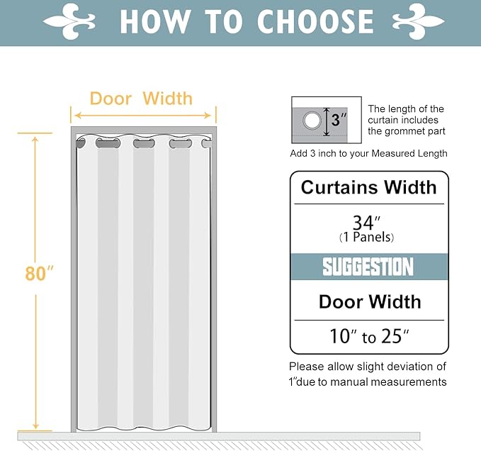 ChrisDowa Blackout Curtains 80 Inches Long - Image 6
