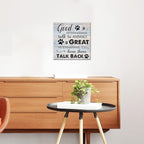 Funny Veterinarian Gifts Farmhouse Dog Canvas Wall Art Decor Veterinary Vet Gift - Image 4