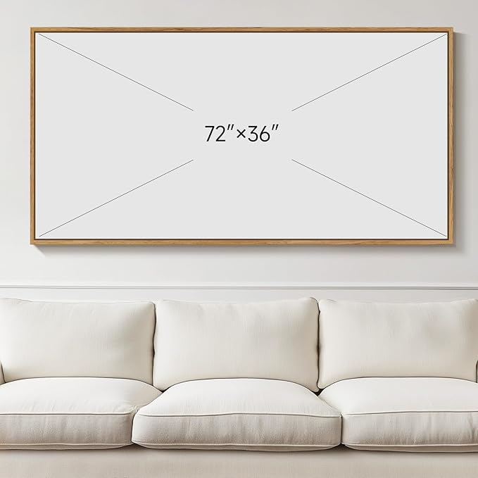 Extra Large Framed Abstract Wall Art - Image 7
