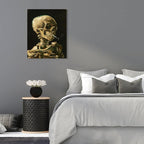 1 KINGO Van Gogh Canvas Wall Art: Skull of a Skeleton - Image 6