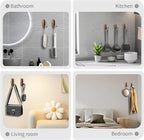 6PCS Foldable Wall Hooks, Zinc Alloy Flip Down Hooks, Retractable Wall Hooks - Image 6