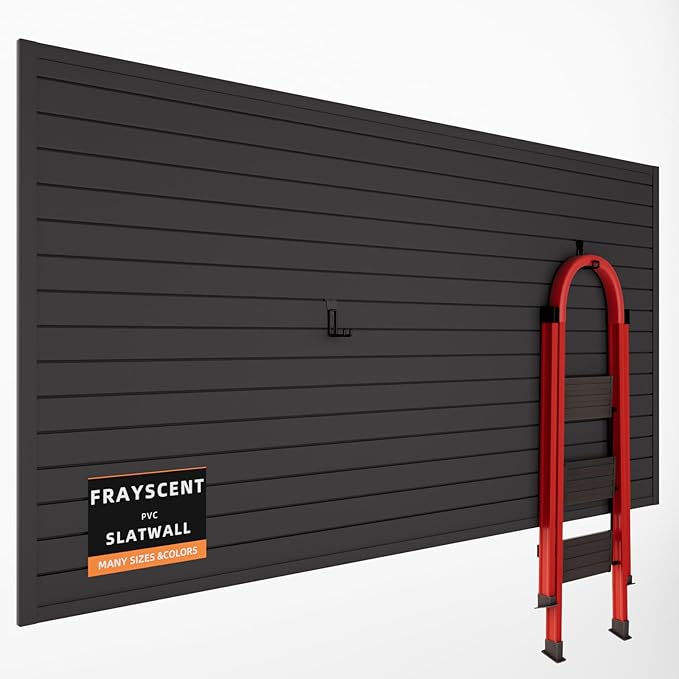 FRAYSCENT Slat Wall Paneling Garage Slat Wall Storage Systems Slatwall Panels by FRAYSCENT