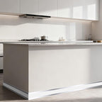 Thick Peel and Stick Baseboard Trim, 3.93" x 196.8" Wallpaper Borders, PVC+XPE - Image 5
