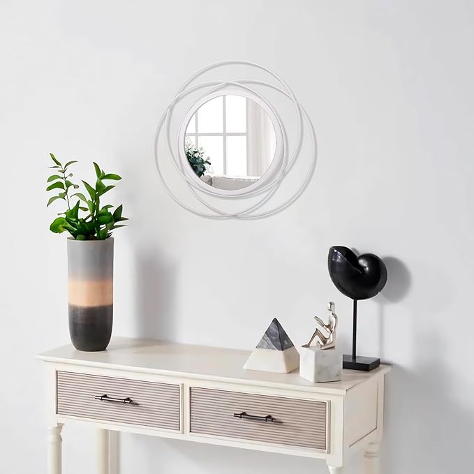 Wall Mirror Mounted Round Decorative Mirrors - Image 5