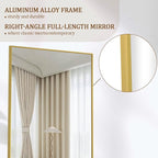 Koonmi 64"x21" Floor Mirror Full Length, Bedroom Floor Body Mirror - Image 3