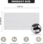 3D Wall Panels Peel and Stick – 23.82"x110" PVC Faux Travertine Texture - Image 2