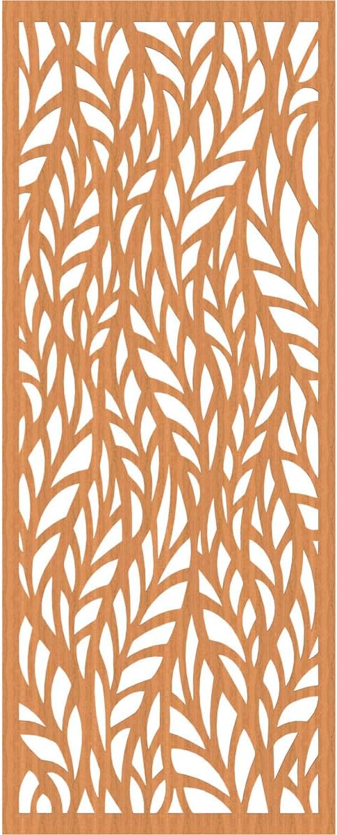 Ortonville Decorative Pierced Fretwork Wood Wall Panels, 33 3/8"W x 84 3/8"H x - Image 2