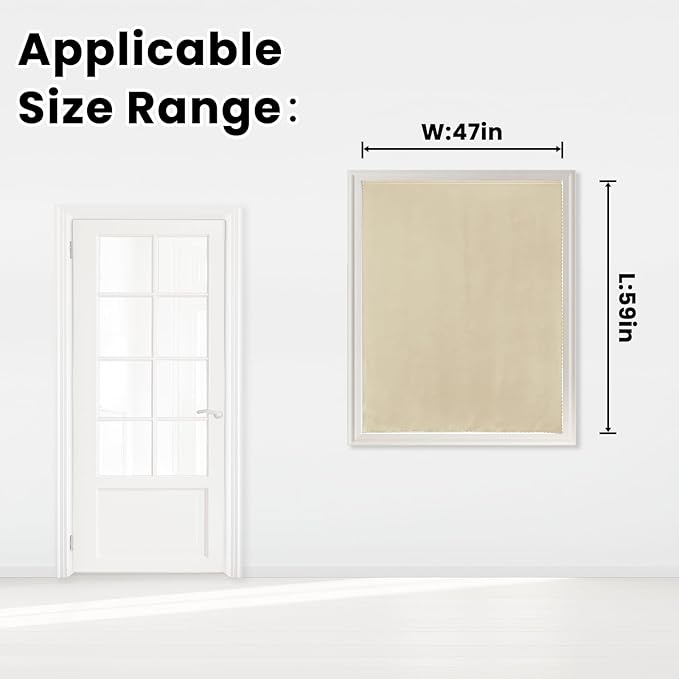 Self Adhesive Portable Blackout Curtains - Image 7