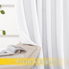 NICETOWN Sliding Door Curtain Window Treatment, Energy Smart Thermal Insulated - Image 3