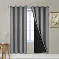Yakamok Gray Full Shading Curtain Panels by Yakamok