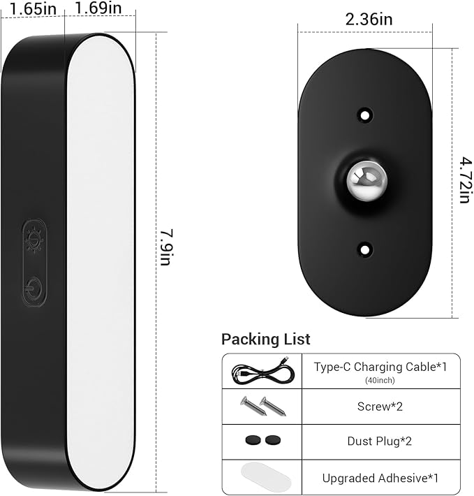 Hensam Wireless Battery Operated Wall Sconces - Image 8