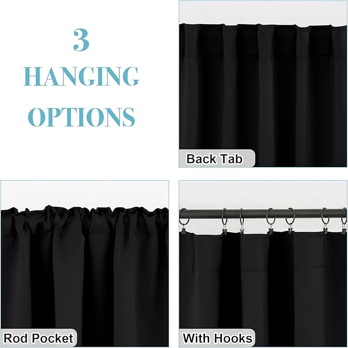 RYB HOME RV Camper Curtains 24 inches Length - Image 7
