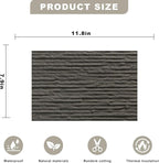 3D Wall Panels - Sample 7.9"x11.8" Faux Stone Peel and Stick Wall Covering - - Image 2