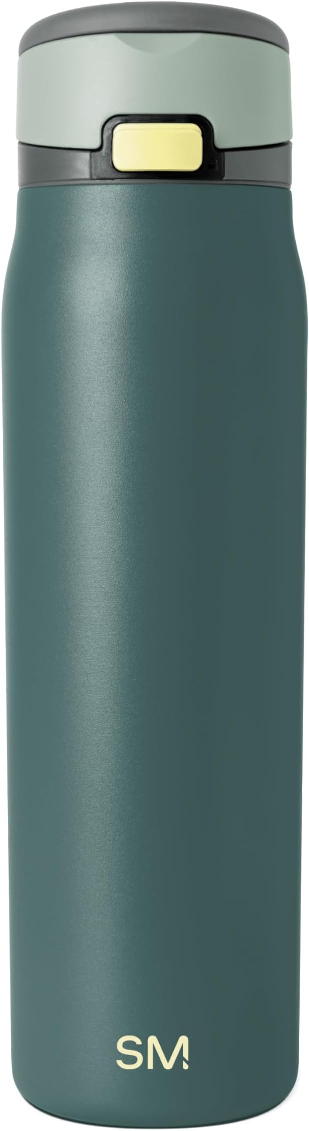 Simple Modern Mesa Loop Water Bottle with Covered Straw and Handle | 30oz Cup Holder Friendly Insulated Stainless Steel Bottles for Travel, Sports and School | Steel Harbor