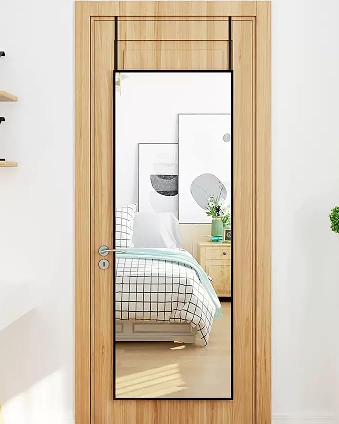 NEARBYSD 48"x 14" Door Mirror, Full Length Mirror Wall Mounted, Over The Door - Image 3