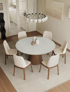 TANONE Beige Grasscloth Peel and Stick Textured Wallpaper 17.7'' x 118'' - Image 9