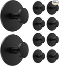 bussdis 10-Pack White Adhesive Wall Hook by BUSSDIS