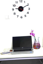OceeK DIY Wall Clock, Fluorescence Modern Silent Non-Ticking, Battery Operated - Image 2
