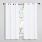 NICETOWN White Window Curtain Panels by NICETOWN
