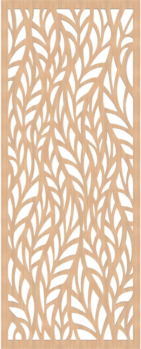 Ortonville Decorative Pierced Fretwork Wood Wall Panels, 21 3/8"W x 54 3/8"H x - Image 2