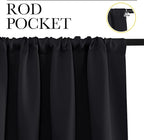 NICETOWN Black Out Curtain Panels - Image 2