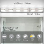 SOLFART Bathroom Light Fixtures, 5 Color Temperature Modern Vanity Lights - Image 5