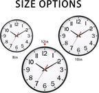 Wall Clocks Battery Operated 12 inch Modern Wall Clock, Silent Non Ticking Wall - Image 5