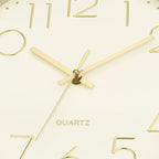 Foxtop Modern Wall Clock Silent Non Ticking Battery Operated Quartz Round Wall - Image 7