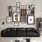 ANERZA 16 PCS Stockholm Style Room Decor, Cheetah Print Leopard Gallery Wall - Image 6