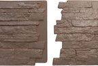 EverStone Acadia Ledge Faux Stone Panel, Autumn Bronze Color - Image 8