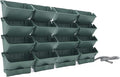 Vertical Wall Planter with 16 Pots, Hanging Garden Plant Flowerpot Holder by Eapmic