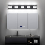 SOLFART Black Bathroom Vanity Lights Over Mirror Dimmable LED Modern Black - Image 3