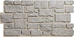 EverStone Cobblestone Faux Stone Panel, Birch Color by EkenaMillwork