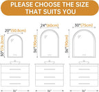 Arched Backlit Mirror Bathroom 24"x36"- Frameless LED Bathroom Mirror - Image 2
