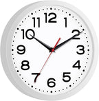 Wall Clock Silent Non-Ticking Modern Clock Battery Operated 8 Inch Small - Image 2