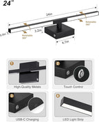 8000mAh Battery Operated Wall Sconce - Image 7