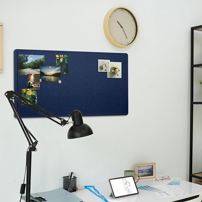 Lightomorrow Bulletin Board, 35 x 17 1/2 inches Felt Board - Image 6
