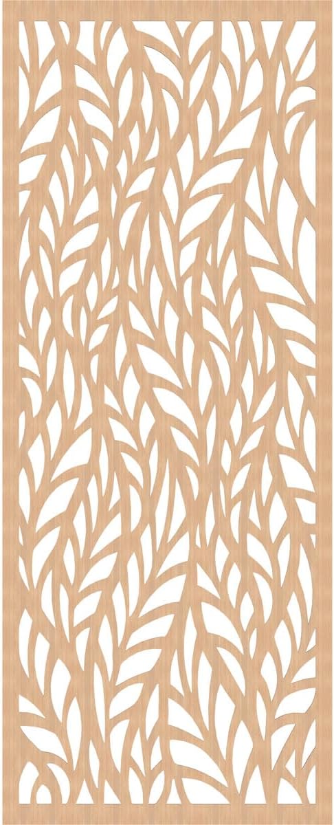 Ortonville Decorative Pierced Fretwork Wood Wall Panels, 37 3/8"W x 94 3/8"H x - Image 2