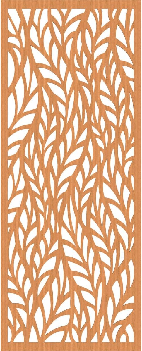 Ortonville Decorative Pierced Fretwork Wood Wall Panels, 37 3/8"W x 94 3/8"H x - Image 4
