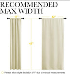 NICETOWN Blackout Curtains for Bedroom, Home Decorations Thermal Insulated - Image 7