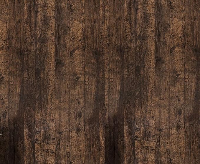 Orgrimmar 236" x 17.8" Dark Brown Wood Peel and Stick Wallpaper Self-Adhesive - Image 2
