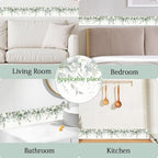 Eucalyptus Peel and Stick Wallpaper Border 196.9 x 3.9 Inch Wall Border Trim - Image 7