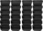 Vertical Wall Planter with 24 Plastic Pots, Wall-Mounted Garden Planter by Unknown