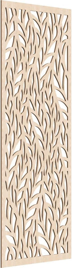 Ortonville Decorative Pierced Fretwork Wood Wall Panels, 27 3/8"W x 69 3/8"H x by EkenaMillwork