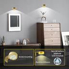 Arixinks Battery Picture Light 3Pack Gold, Wireless Painting Light - Image 6