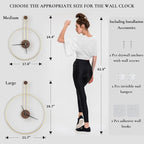 DRELIFAM Modern Wall Clock Large Wall Clocks - Image 6