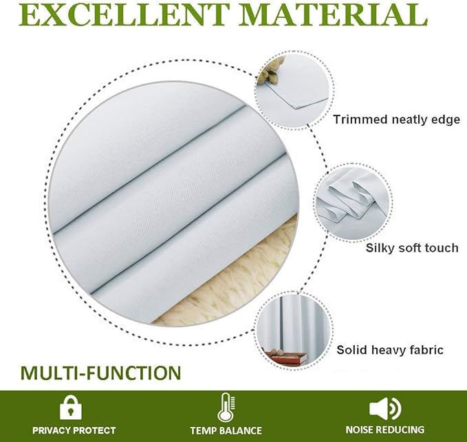 NICETOWN Ceiling Curtains, Room Divider Curtain Screen Partition, Vertical Blind - Image 5