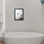 Framed Kids Bathroom Wall Decor Funny Bathroom Wall Art Black and White Canvas - Image 8