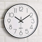 Tosnail 12 Inch Large Non Ticking Wall Clock, Round Silent Battery Operated - Image 2